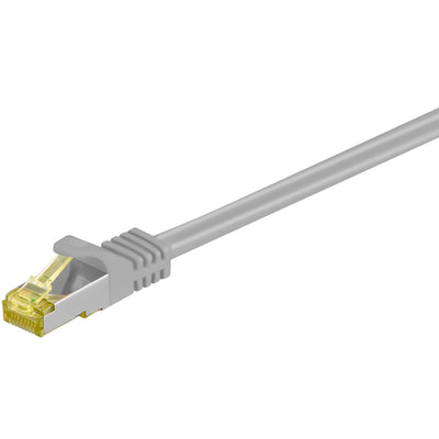 Cat7 30M Grijs S/FTP (PiMF) LSZH patchkabel