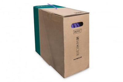 UTP CAT6 solid 100M 100% copper purple