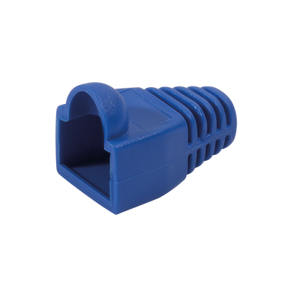 Strain Relief Boot RJ45 100pcs 6mm Blue