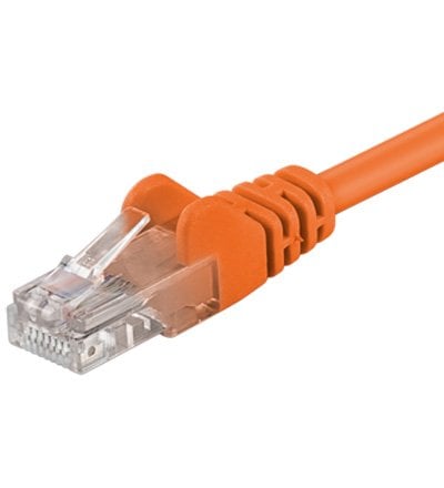 Cat5e 1M Orange U/UTP Cable