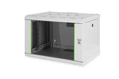 7U wandkast, Unique 600x450x420 mm, kleur lichtgrijs (RAL 7035)