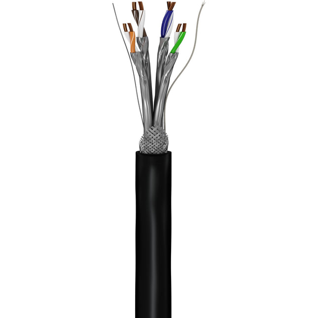 S/FTP CAT6a buitenkabel stug 100M 100% koper