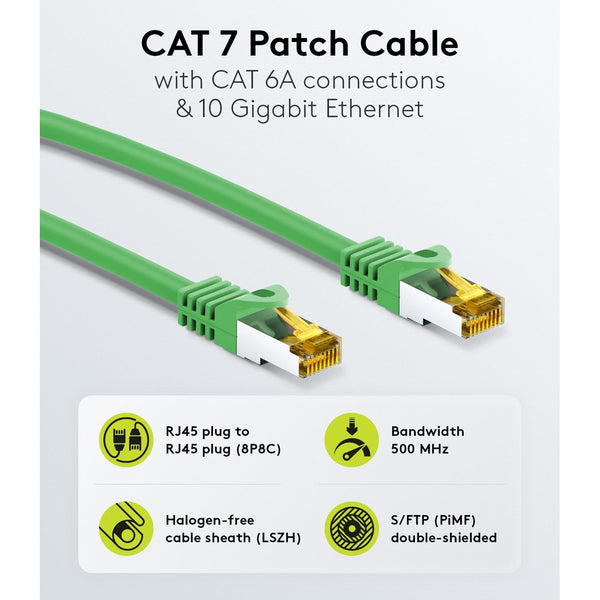 Cat7 30M S/FTP Green