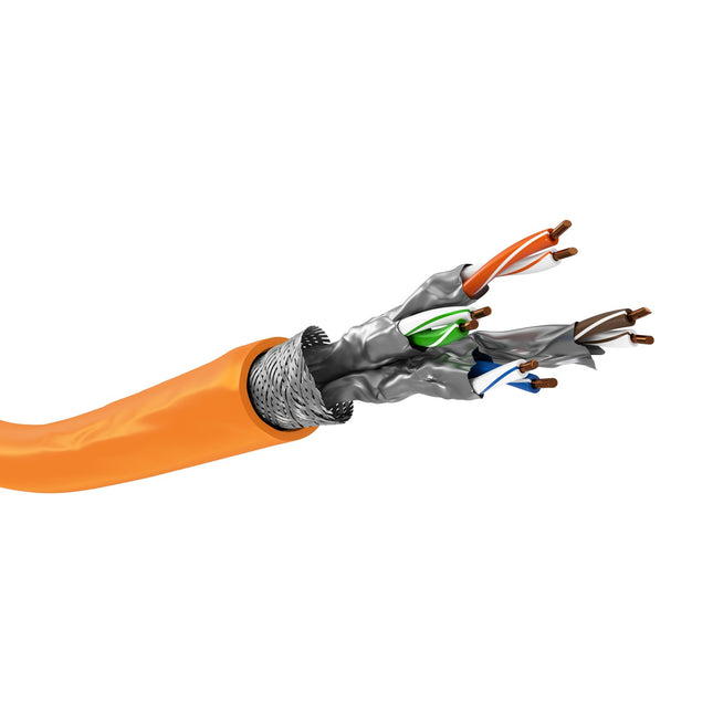 SFTP CAT7 1000MHz netwerkkabel stug 100M koper halogeenvrij