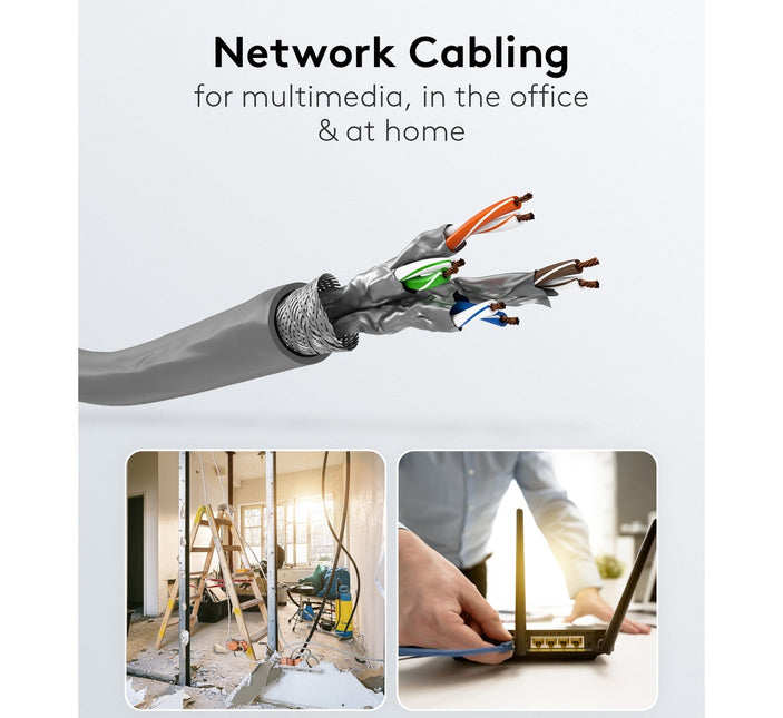 SFTP CAT6a netwerkkabel soepel 100M koper