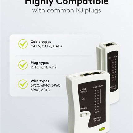 Netwerk Kabeltester