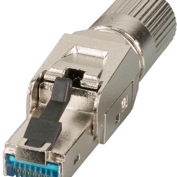 CAT6A Toolless RJ45 Connector 360° - STP for flexible and rigid cables