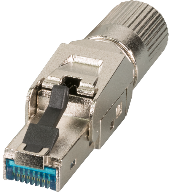 CAT6A Toolless RJ45 Connector 360° - STP voor soepele en stugge kabel