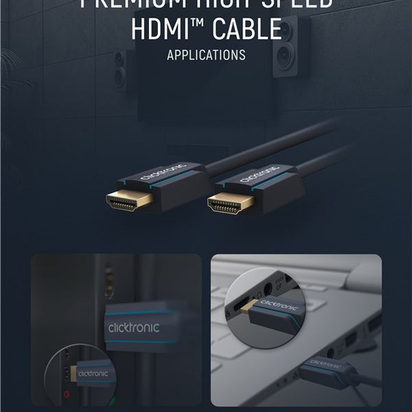 High Speed HDMI Cable With Ethernet 1 meter