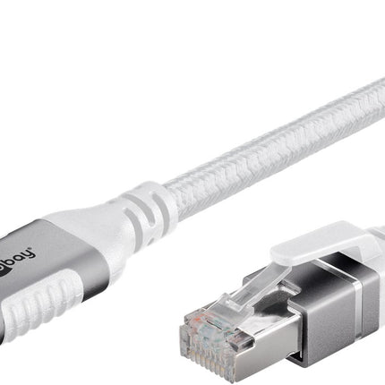 USB-A 3.0 naar RJ45 Ethernet kabel 2M - wit