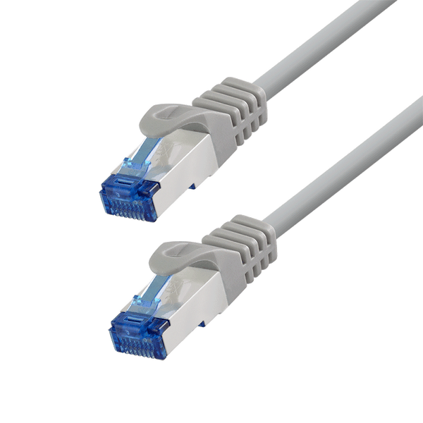 Cat6a S/FTP CCA LSZH grijs 1 meter