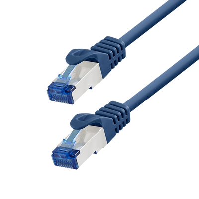 Cat6a S/FTP CCA LSZH blauw 10 meter