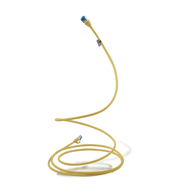 Ultra slim Patchkabel S/FTP Cat 6A geel 3 M