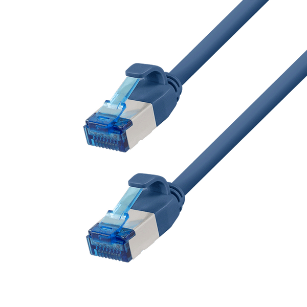 Ultra slim Patchkabel S/FTP Cat 6A blue 2 M