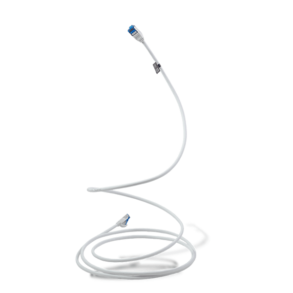 Ultra slim Patchkabel S/FTP Cat 6A White 2 M