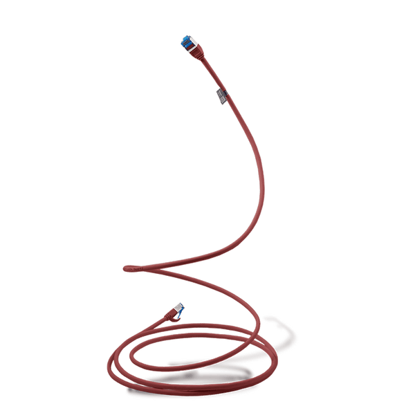 Ultra slim Patchkabel S/FTP Cat 6A red 2 M