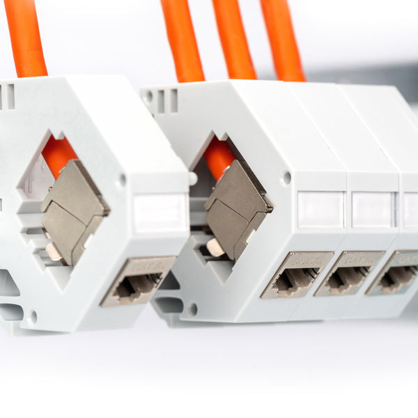 S/FTP CAT7 1200MHz stug 500M 100% koper halogeenvrij oranje