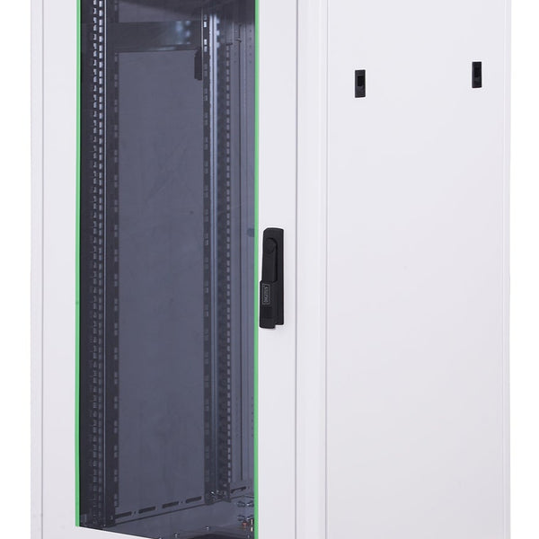 22U Patchkast 600x600x1164 mm (BxDxH) lichtgrijs