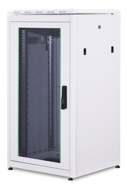 22U Patch Cabinet 600x600x1164 mm (WxDxH) light gray
