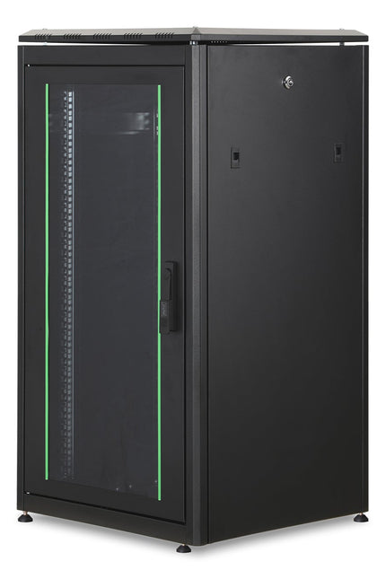 22U Patchkast 600x600x1164 mm (BxDxH) zwart