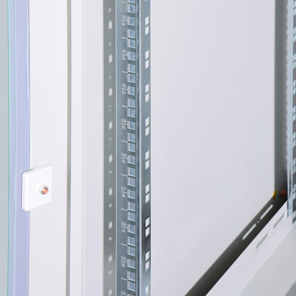 22U Patchkast 600x800x1164 mm (BxDxH) lichtgrijs