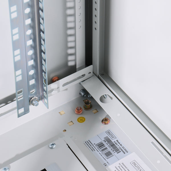22U Patchkast 600x800x1164 mm (BxDxH) lichtgrijs