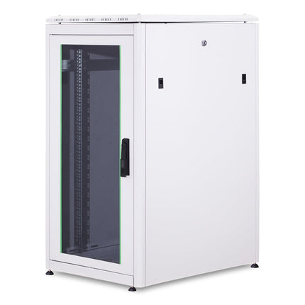 22U Patch Cabinet 600x800x1164 mm (WxDxH) light gray