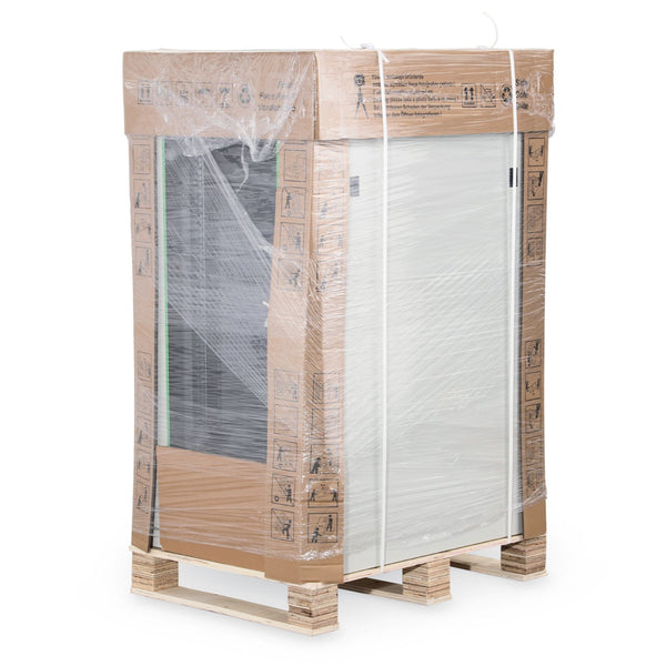 22U Patchkast 600x800x1164 mm (BxDxH) lichtgrijs
