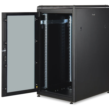 22U Patch cabinet 600x800x1164 mm (WxDxH) black
