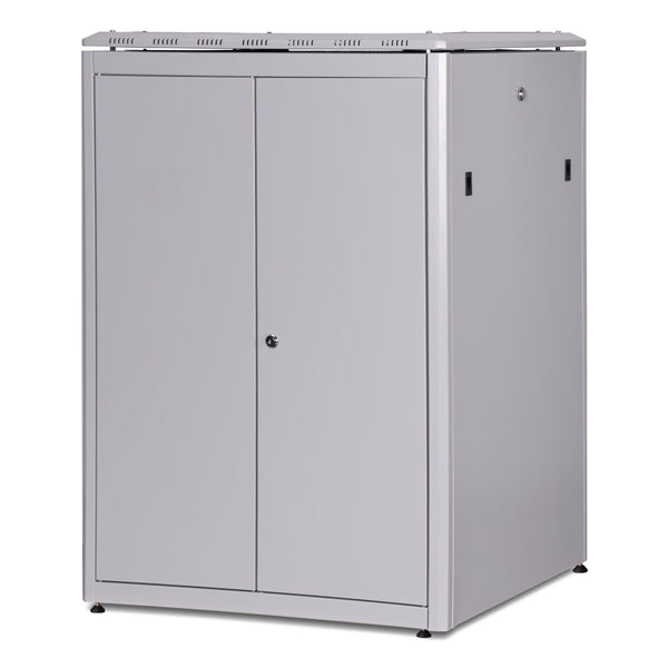 22U Patchkast 800x800x1164 mm (BxDxH) lichtgrijs