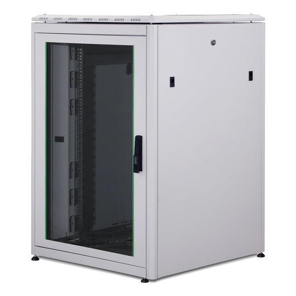 22U Patchkast 800x800x1164 mm (BxDxH) lichtgrijs