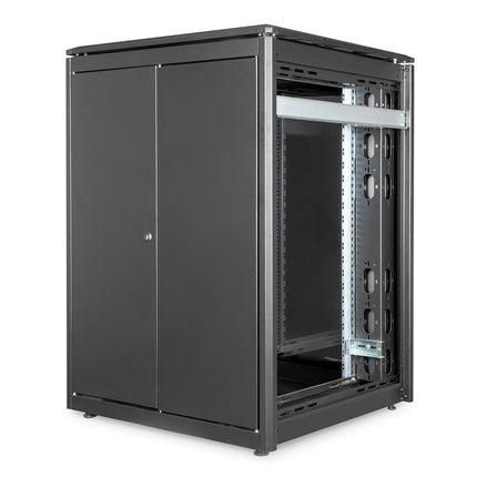 22U Patch cabinet 800x800x1164 mm (WxDxH) black