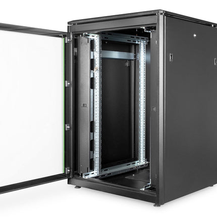 22U Patch cabinet 800x800x1164 mm (WxDxH) black