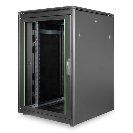 22U Patch cabinet 800x800x1164 mm (WxDxH) black