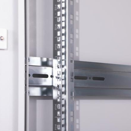 26U Patchkast 600x1000x1342 mm (BxDxH) grijs