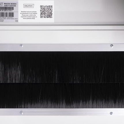 26U Patchkast 600x1000x1342 mm (BxDxH) grijs