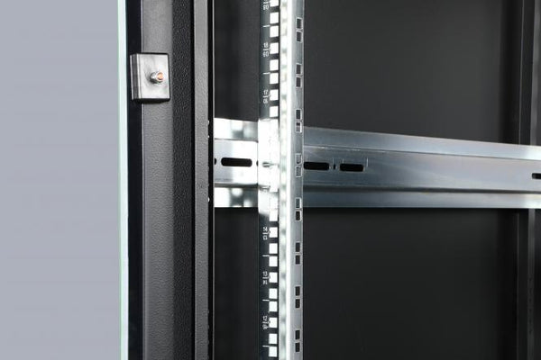 26U Patchkast 600x1000x1342 mm (BxDxH) zwart