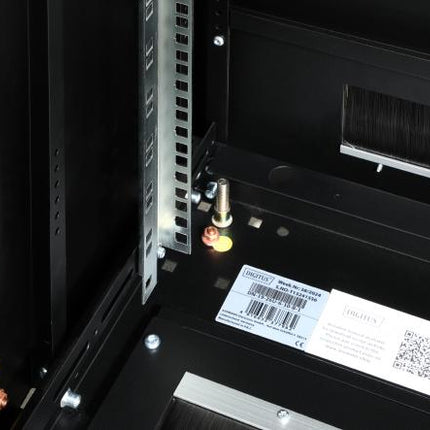 26U Patchkast 600x1000x1342 mm (BxDxH) zwart