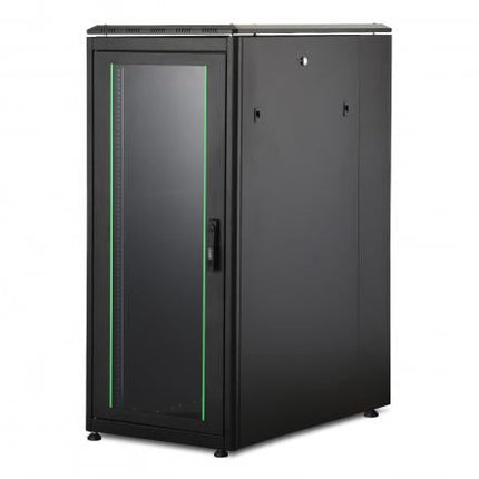 26U Patchkast 600x1000x1342 mm (BxDxH) zwart