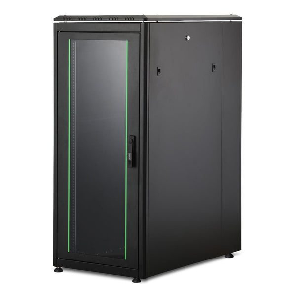 26U Patchkast 600x1000x1342 mm (BxDxH) zwart