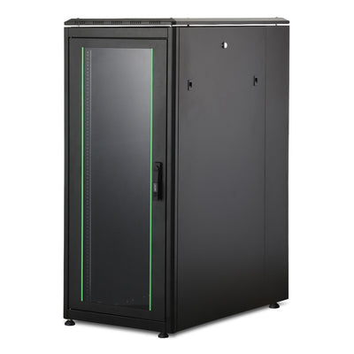 26U Patchkast 600x1000x1342 mm (BxDxH) zwart