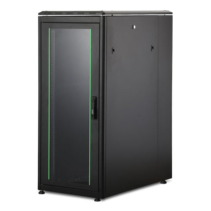 26U Patchkast 600x1000x1342 mm (BxDxH) zwart