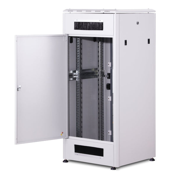 26U Patchkast 600x600x1342 mm (BxDxH) lichtgrijs