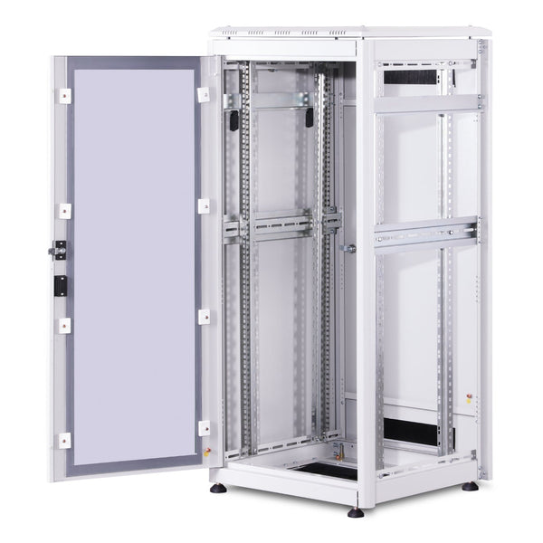 26U Patchkast 600x600x1342 mm (BxDxH) lichtgrijs