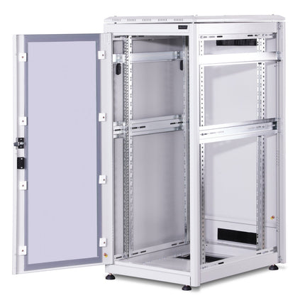 26U Patch Cabinet 600x800x1342 mm (WxDxH) light gray