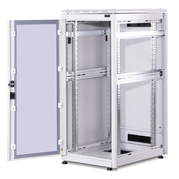 26U Patchkast 600x800x1342 mm (BxDxH) lichtgrijs