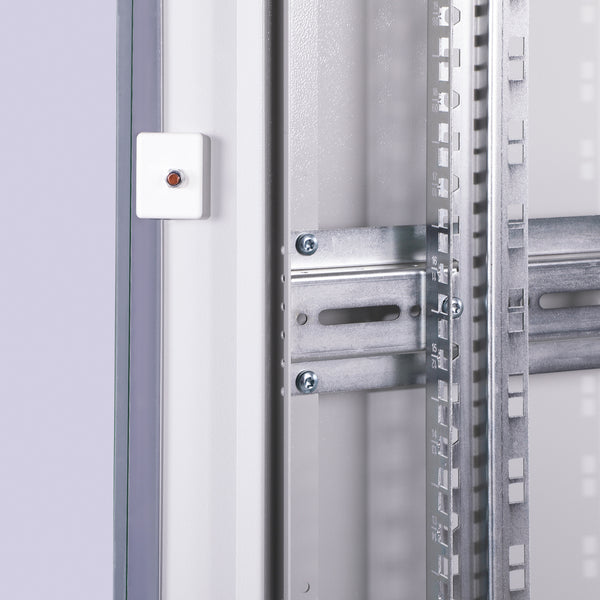 26U Patchkast 600x800x1342 mm (BxDxH) lichtgrijs