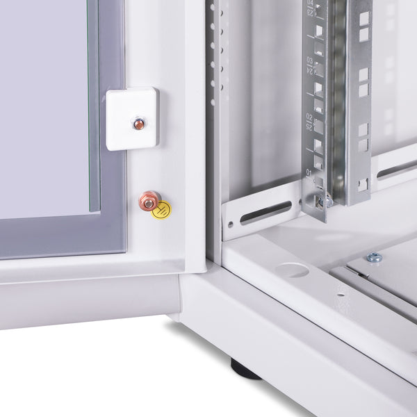 26U Patchkast 600x800x1342 mm (BxDxH) lichtgrijs