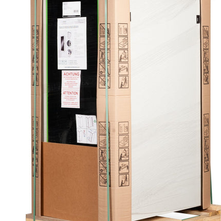 26U Patch Cabinet 600x800x1342 mm (WxDxH) light gray