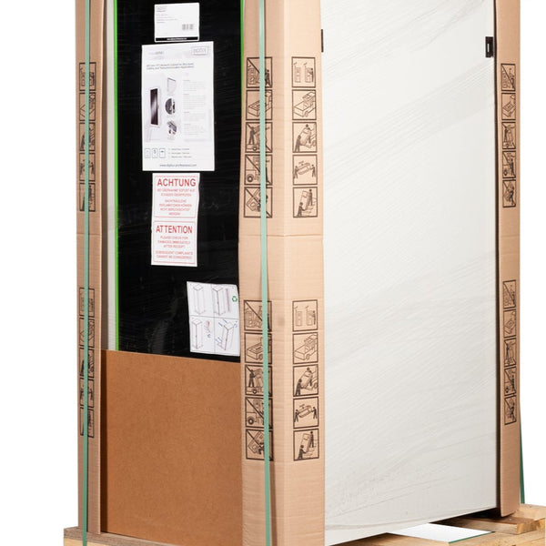 26U Patchkast 600x800x1342 mm (BxDxH) lichtgrijs